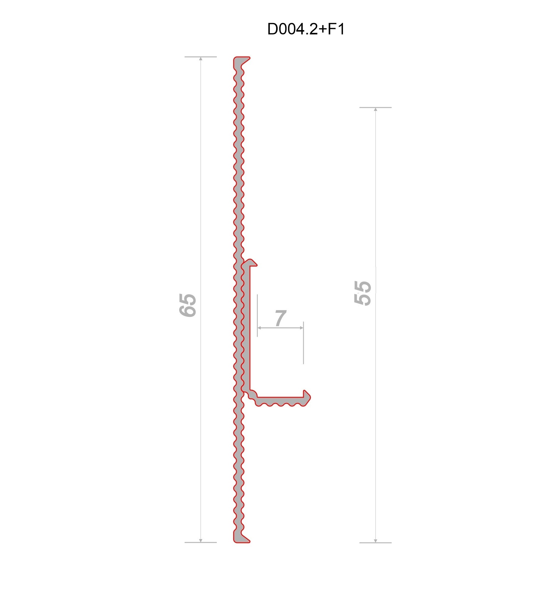 Плинтус алюминиевый теневой Decaro Regulated D004.2A Black /F1A Black Черный 2000×65×16 Плинтус алюминиевый теневой Decaro Regulated D004.2A Black /F1A Black Черный 2000×65×16